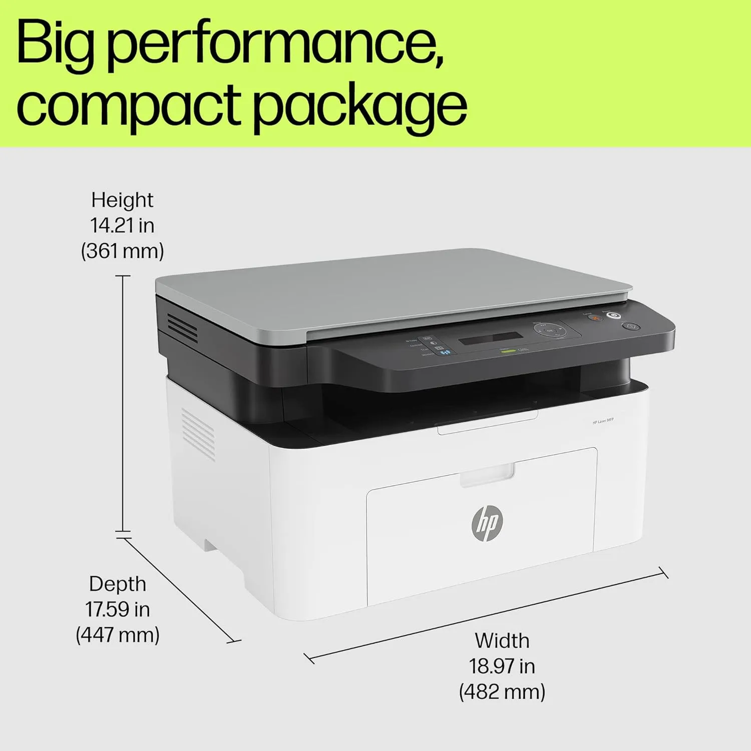 HP Laser Printer MFP1188W A4 Multi Function with WiFi view 3